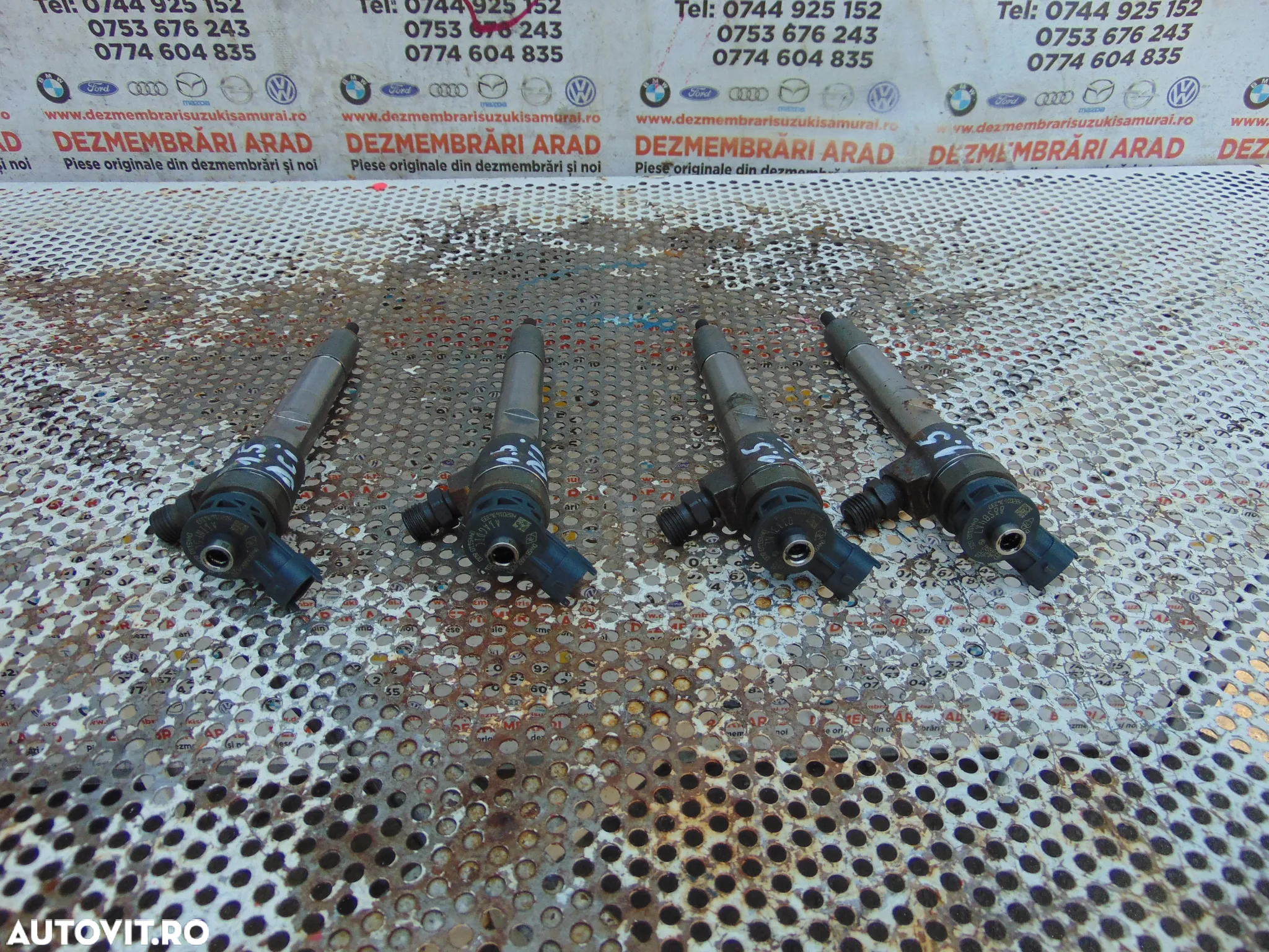 Injecoare Renault Megane 1.5 euro 6 cod 0445110800 Dacia Duster k9k872 kangoo Kadjar mercedes w177 w247 lodgy sandero logan dokker - 4