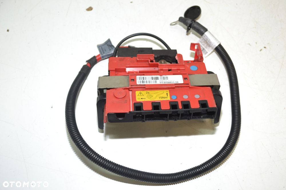 PRZEWÓD KLEMA PIROTECHNICZNA PLUSOWA MODUŁ KLEMY BMW E93 9130313 6936655 - 3