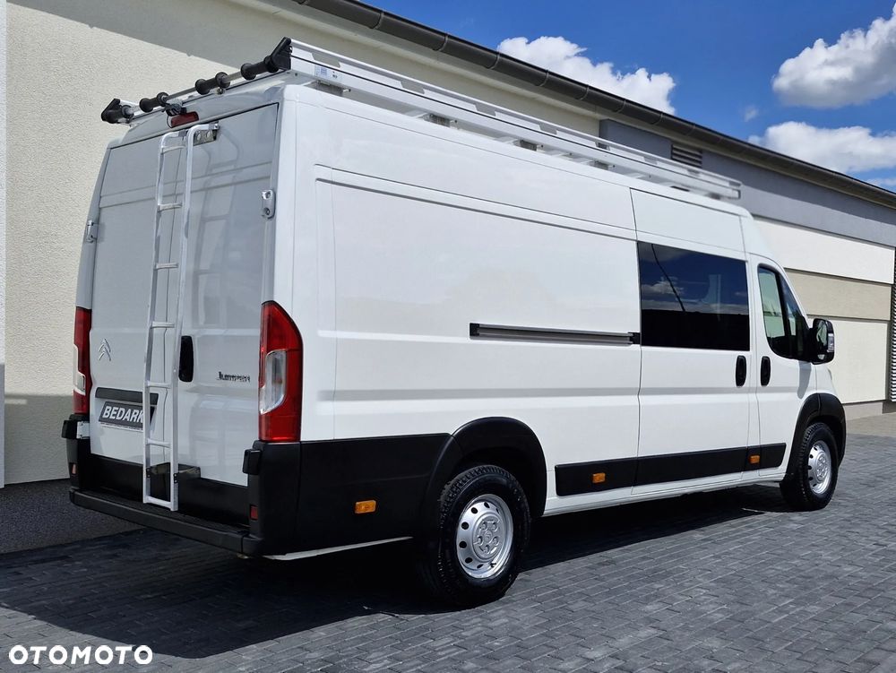 Citroën Jumper, L4H2, SALON POLSKA, DOKA, 6 miejsc, kamera cofania, BRYGADÓWKA, klima - 5