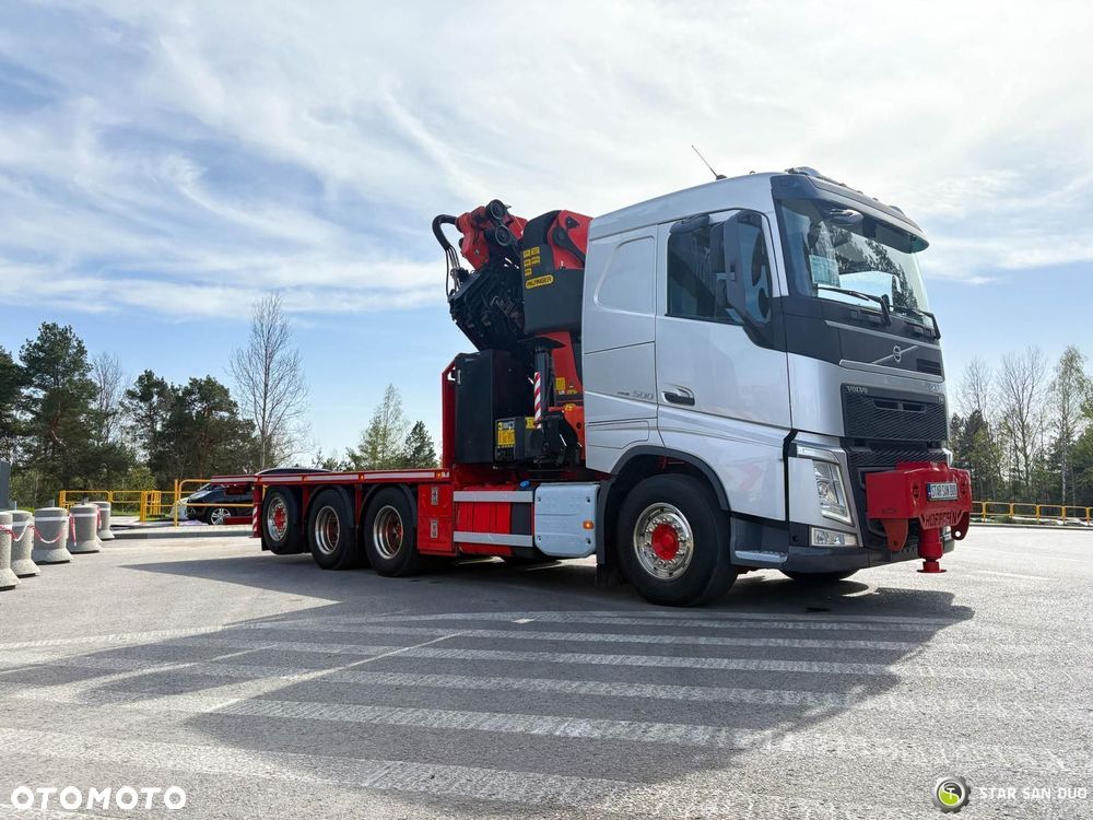 Volvo FH 500 8x4*4 PK65002 Fly JIB HDS Żuraw 7456 godzin Euro 6 Wciągarka - 7