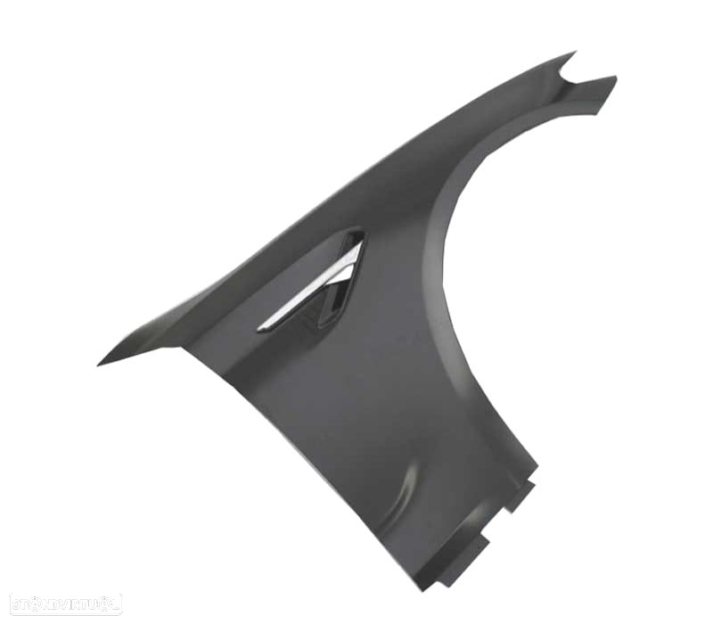KIT 2 GUARDA-LAMAS PARA BMW SÉRIE 5 BMW G30 G31 17- LOOK M5 CROMO - 4