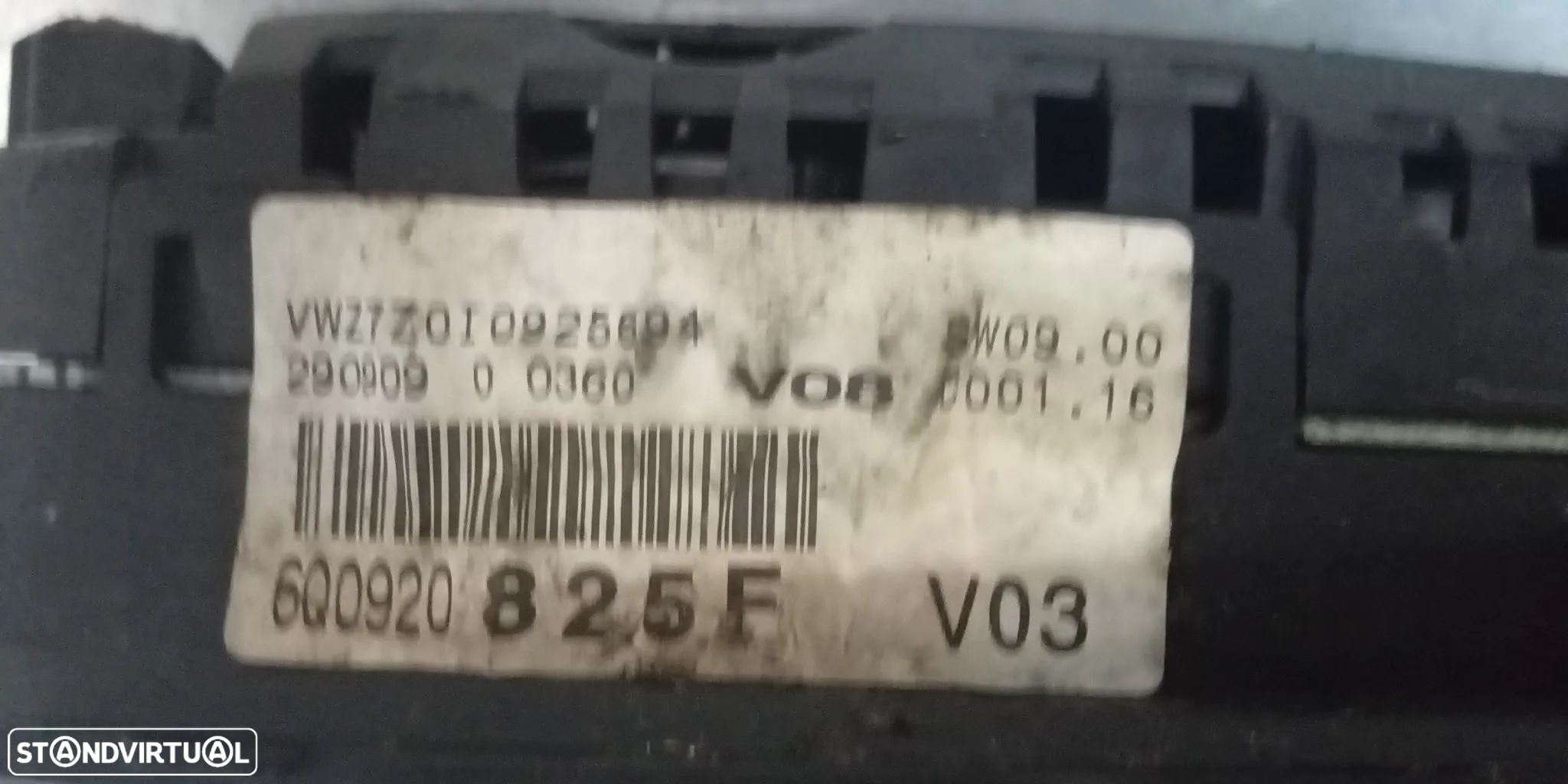 QUADRANTE VOLKSWAGEN POLO 9N 1.4TDI 6Q0920825F - 3