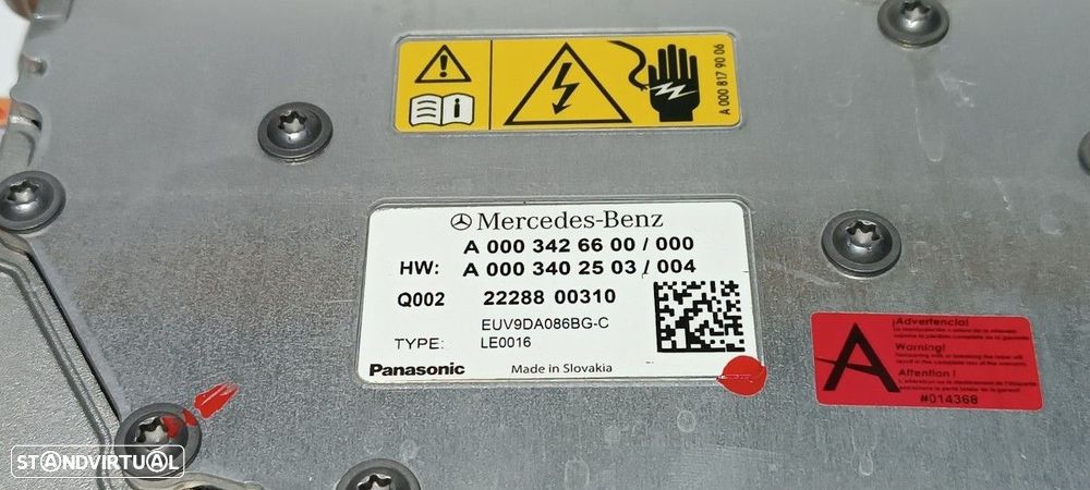 CONVERSOR DE ATUAL MERCEDES EQS 450+ - 2