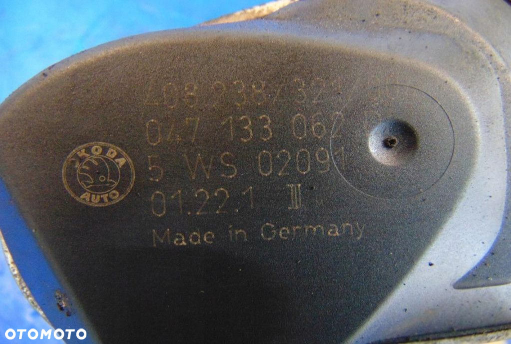 PRZEPUSTNICA SKODA FABIA I 1.4 8V MPI HB 5D - 5