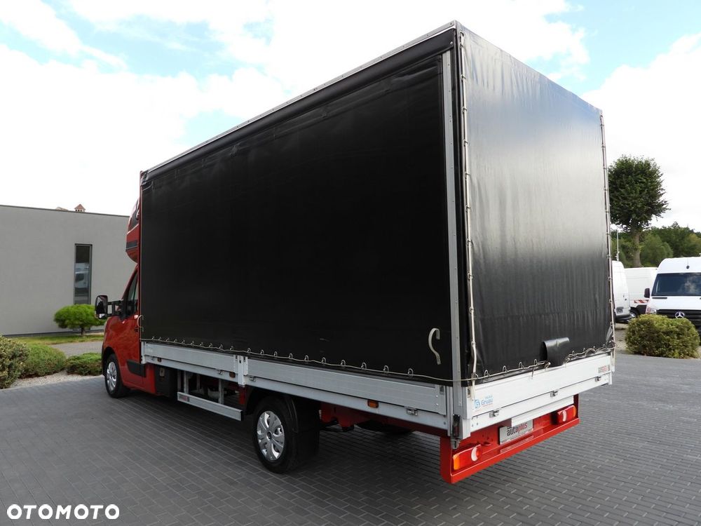 Renault MASTER PLANDEKA 10 PALET WEBASTO TEMPOMAT LEDY KLIMATYZACJA  165KM - 11