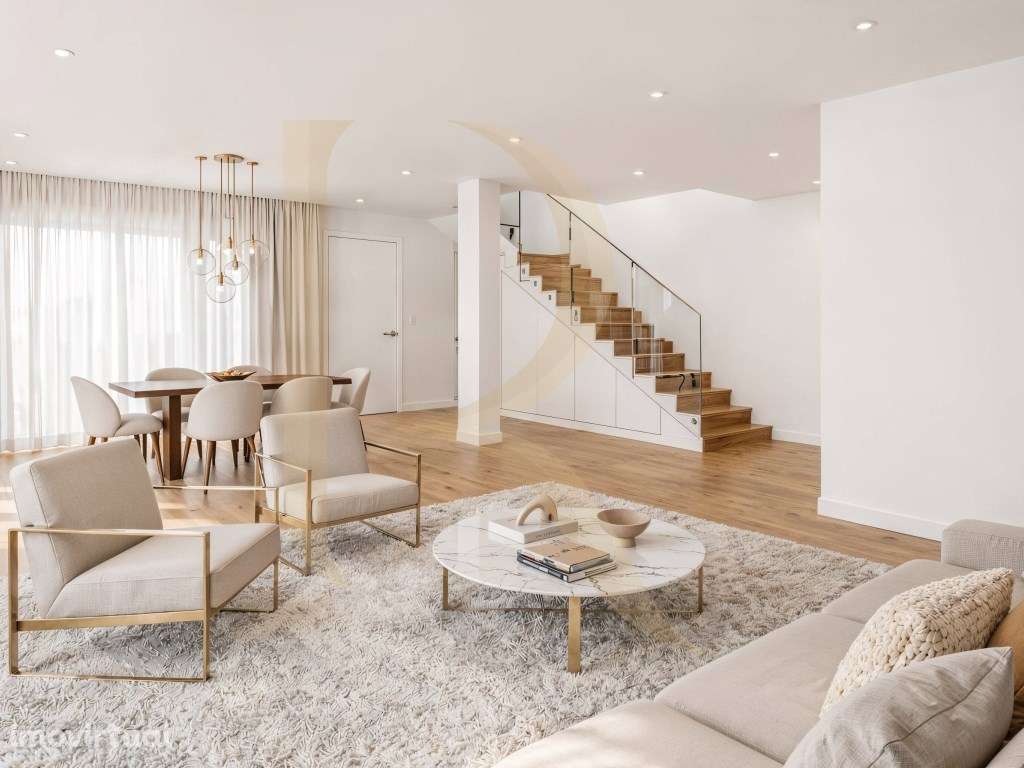 Moradia T4 nova com logradouro nas Paivas - Amora - Seixal - Grande imagem: 4/45