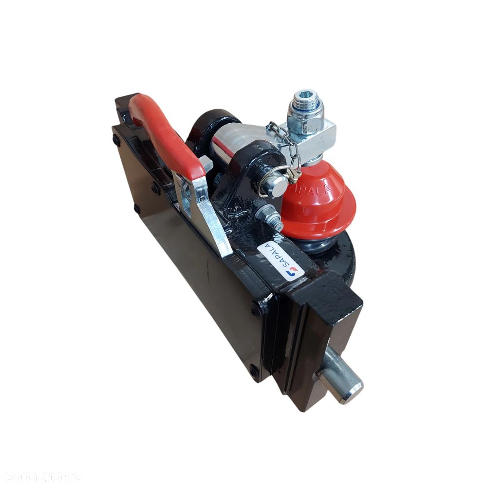 Zaczep kulowy zintegrowany SAPALA ZKZ 335-30-22 Czarny - 5