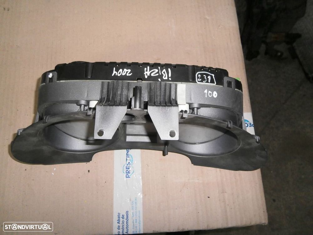 Quadrante 6L0920803 SEAT IBIZA 2007 1.6 KM/H DIGITAL SEAT IBIZA 6L 2007 1.4I 16V 85CV 5P AZUL CLARINHO KM/H  DIGITAL - 2