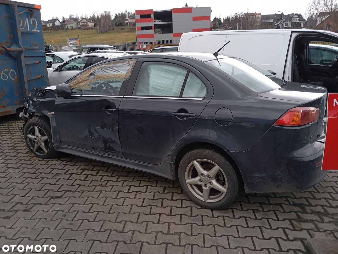 MITSUBISHI LANCER SEDAN 4D 8 VIII 10 X LEWA ĆWIARTKA BŁOTNIK TYŁ LEWY - 1