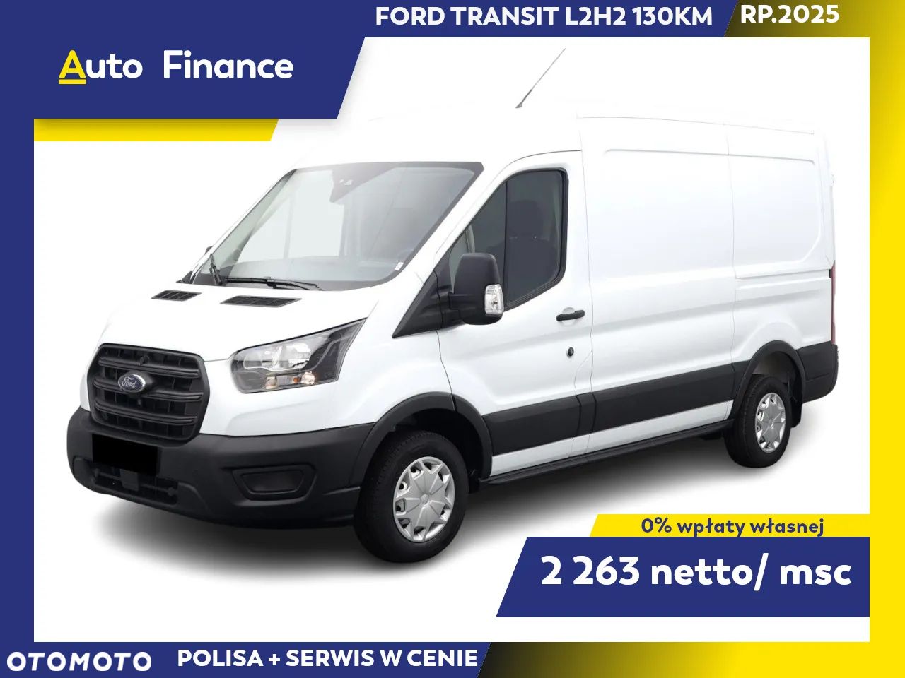 Ford Transit L2H2 130KM Trend OFERTA NAJMU - 1