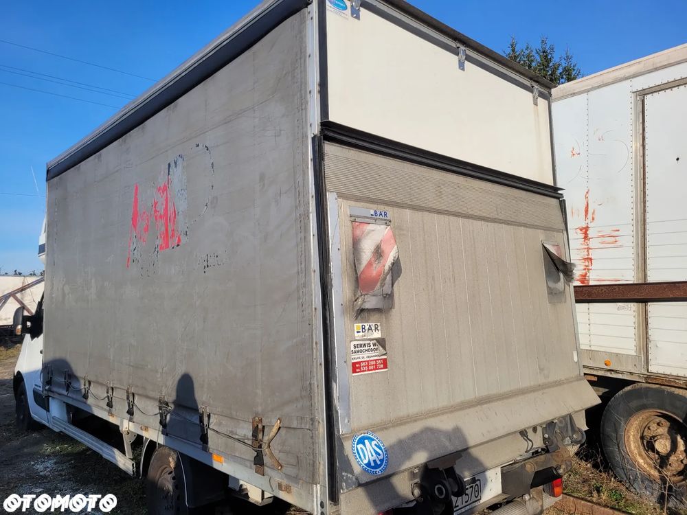 RENAULT MASTER III MOVANO PAKA SKRZYNIA ŁADUNKOWA 10EP 12EP schowek garaż plandeka firanka - 1