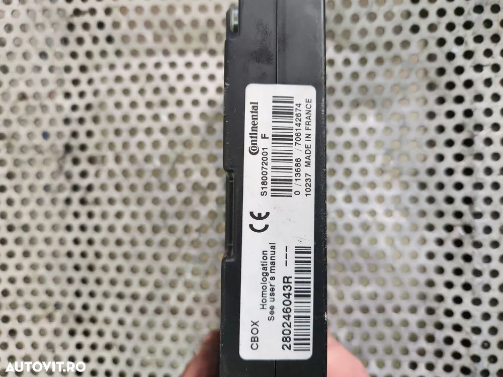 Unitate GPS Modul Electronic Renault Scenic 3 Megane 3 Laguna 3 Etc. Cod 280246043R Dezmembrez Renault Grand Scenic 1.5 Dci An 2009-2010-2011-2012 Manual 6+1 Trepte 2x4 - 4