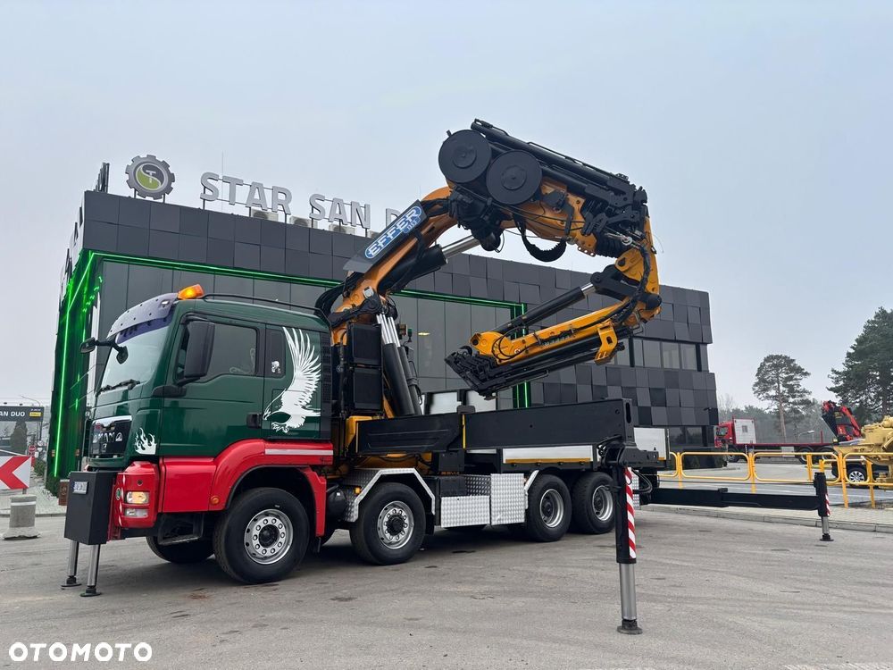 MAN TGS 35.440 8x6H EFFER 1355 Fly Jib Wciągarka HDS Żuraw - 8