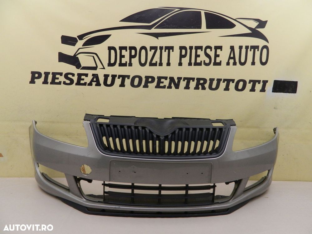 Bara fata Skoda Fabia 2 facelift, 2010, 2011, 2012, 2013, 2014, cod origine 5J0807221D. - 2
