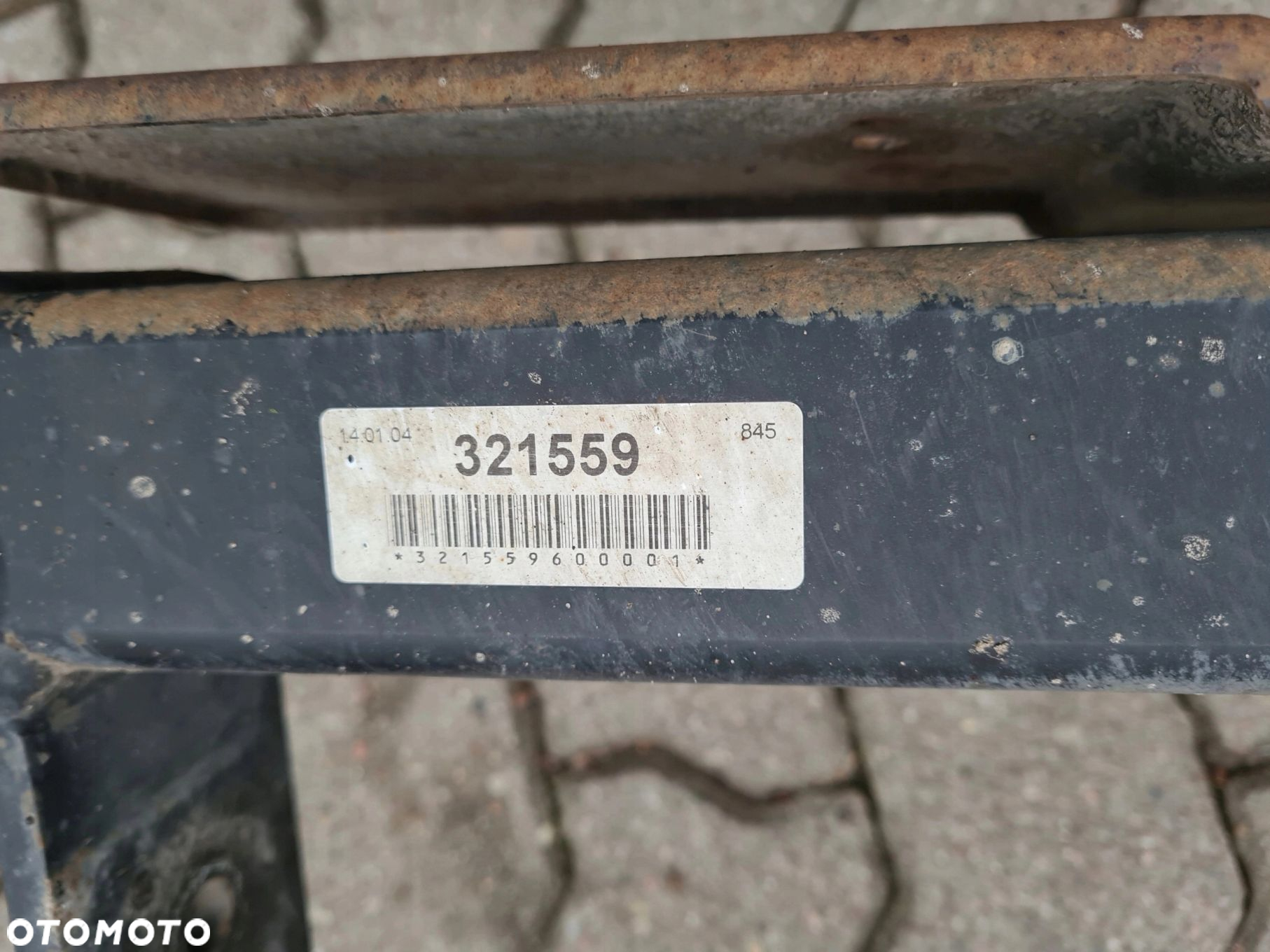 VW T5 DOKA hak holowniczy WESTFALIA 7J0800497B - 3
