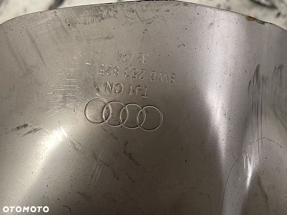 NOWA ORYGINALNA NAKŁADKA KOŃCÓWKA RURY WYDECHU LEWA AUDI A4 B9 17-25 8W0253825L - 4