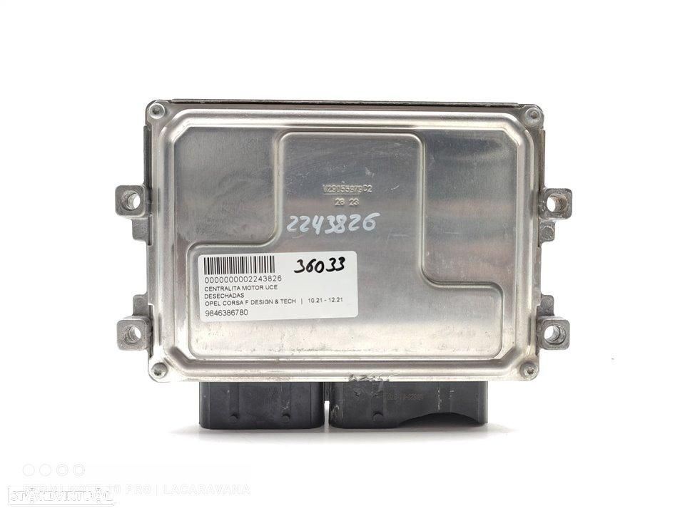 CENTRALINA DO MOTOR UCE OPEL CORSA F - 1
