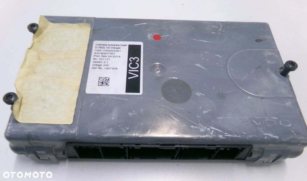 VIC 3 KOMPUTER STEROWNIK MODUŁ wer. 2.1 DAF XF 106 1907429 - 1