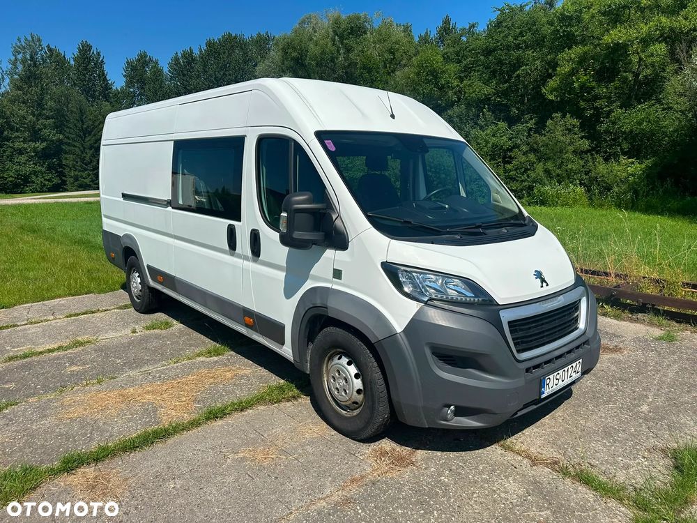 Peugeot Boxer DOKA, BRYGADÓWKA 6-osób 2.0 diesel 163kM, manual,2017rok, EURO 6! ORGINALNY NIEWIELKI PRZEBIEG! - 4