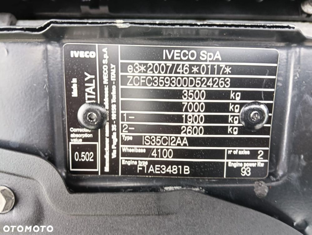 Iveco 35C13, 35C12, 35C15 - 11
