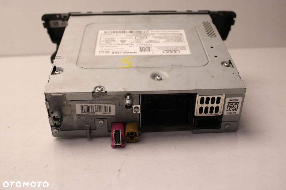 AUDI A7 C7 4G 10R- RADIO RADIOODTWARZACZ NAWIGACJA CZYTNIK 4G0035193E - 4