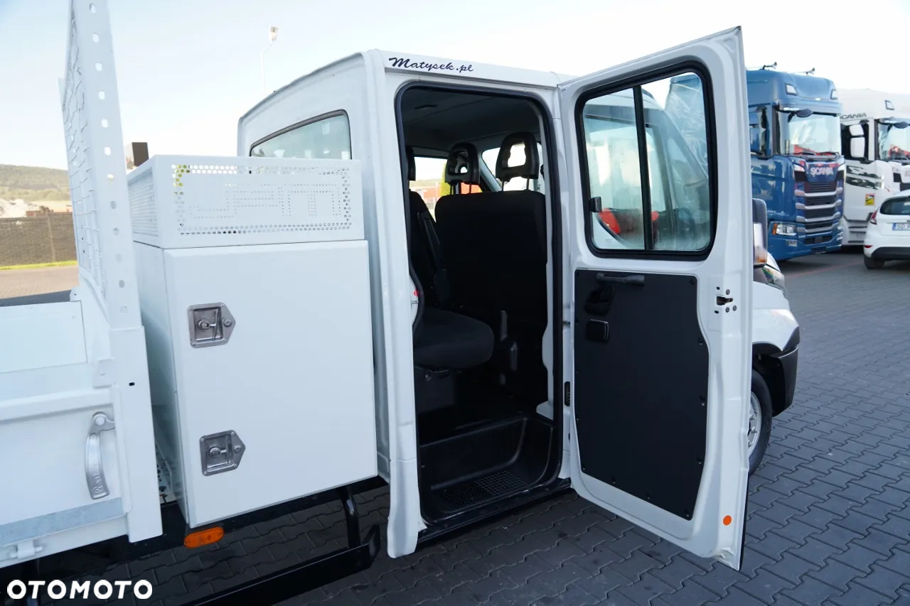 Iveco DAILY 35-150 / BRYGADOWKA / WYWROTKA – 2,4 M / BLIŹNIAK / SKRZYNIA NARZĘDZIOWA / SPROWADZONY / PO KONTRAKCIE SERWISOWYM - 34
