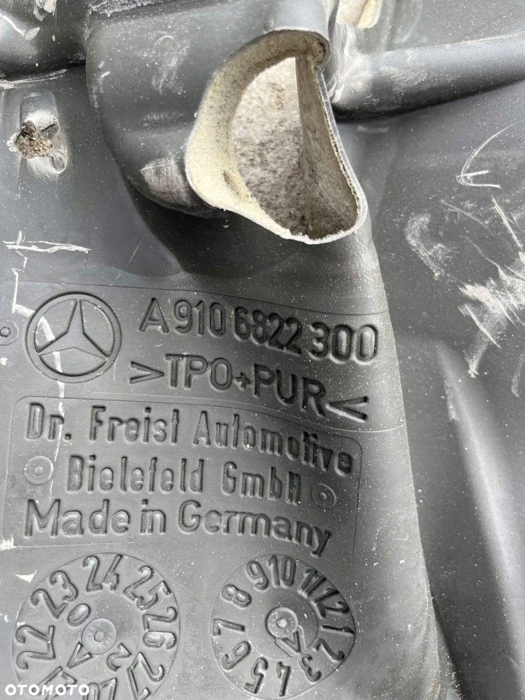 Wygluszenie sciany grodziowej Mercedes Sprinter W907 W910 - 4