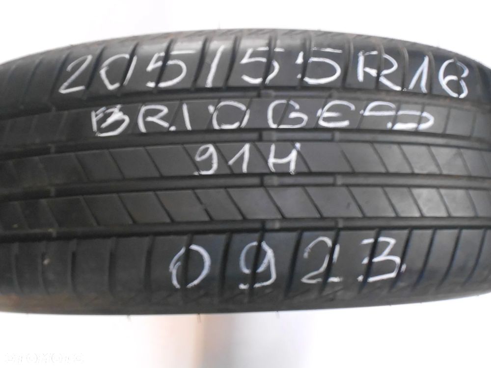 OPONA POJEDYNKA 205/55R16 BRIDGESTONE TURANZA T-005 DOT 0923 8MM - 1