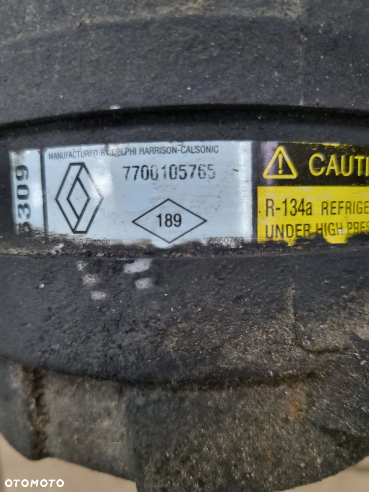 SPRĘŻARKA KOMPRESOR KLIMATYZACJI USZKODZONY TRAFIC VIVARO 1.9 DCI 01-06r. - 3