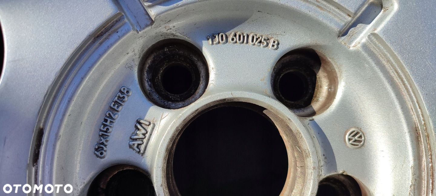 Felgi Aluminiowe Oryg. Vw Bora Golf IV 15 Cali 5x100 6Jx15 Et38 1J0601025B - 16