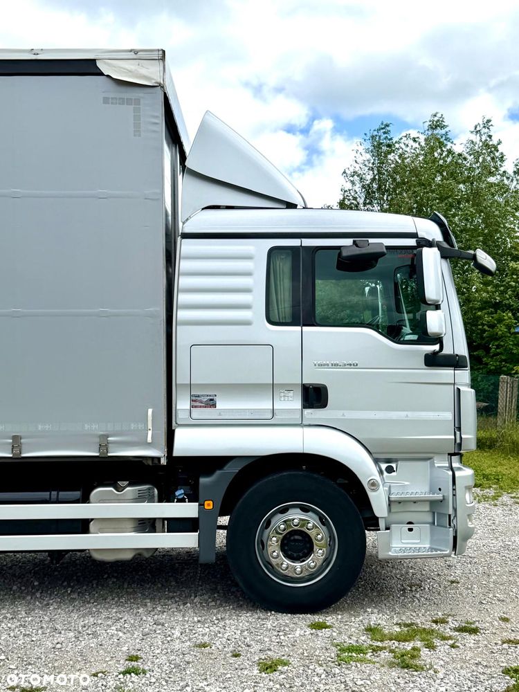 MAN TGM 18.340 / FIRANKA / 20 EURO PALET / SPROWADZONY /  9400 ŁADOWNOŚĆ  / E6 / AUTOMAT / WINDA / - 8