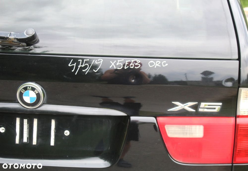 KLAPA TYŁ BAGAŻNIKA BMW X5 E53 475 BLACK SAPPHIRE - 2