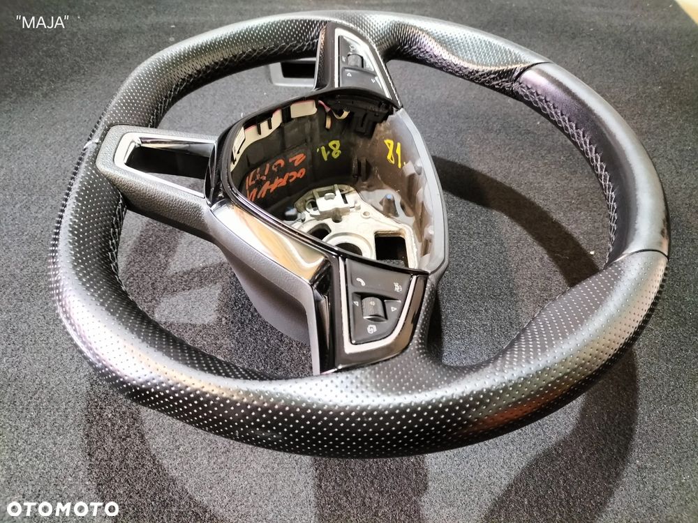 SKODA OCTAVIA III LIFT 565419091E 5E0419685A SKÓRZANA MULTIFUNKCYJNA KIEROWNICA DSG ŁOPATKI MULTIFUNKCJA SKÓRA ORYGINAŁ - 10