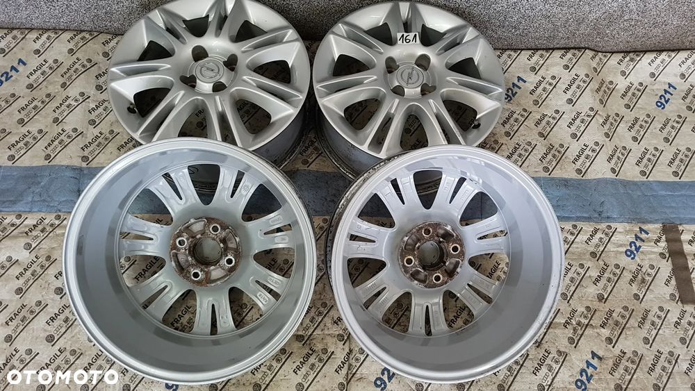 ALU FELGI  ORYGINAŁ OPEL  CORSA D E ADAM 4X100 6JX16 ET40 CORSA  E ADAM ASTRA H GTC - 13