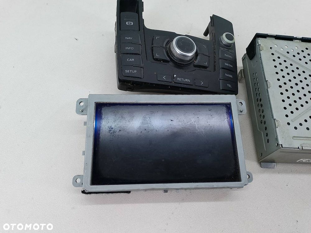 ZESTAW MUTIMEDIALNY AUDI A6 C6 4F0035541L 4E0919887L  4F1919611M 4F0919603B - 2