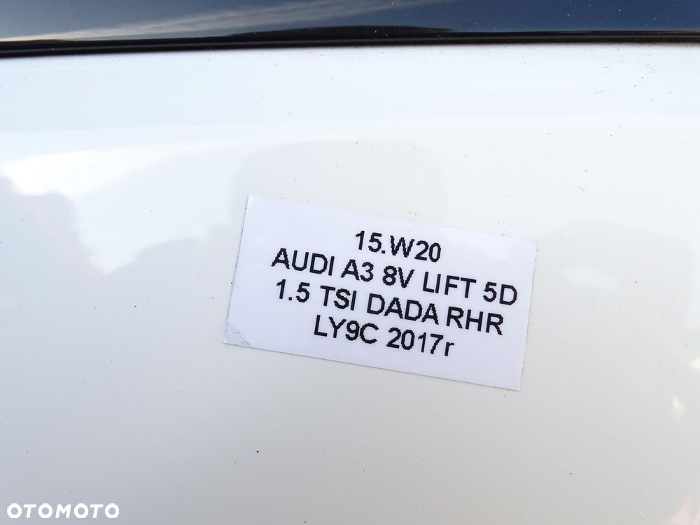 DRZWI LEWY PRZÓD LEWE PRZEDNIE LY9C AUDI A3 8V LIFT 5D SPORTBACK 12-19r - 15