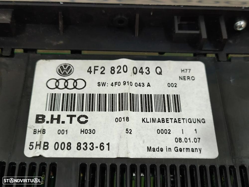 CLIMATRONIC (SOFAGEM) ORIGINAL AUDI A6 C6 (4F5) - 7