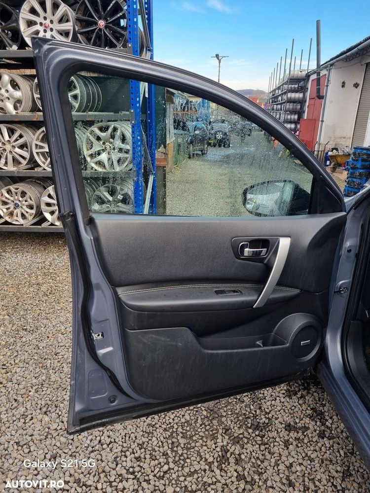 Usa Stanga Fata Nissan Qashqai Facelift 2010 - 2013 SUV 4 Usi Faded Denim B52 (1432) - 2