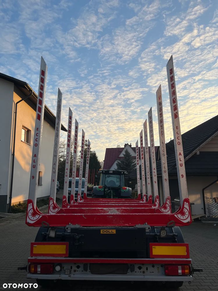 Doll Przyczepa 3 osiowa Doll A3K do drewna drzewa lasu Do - 3