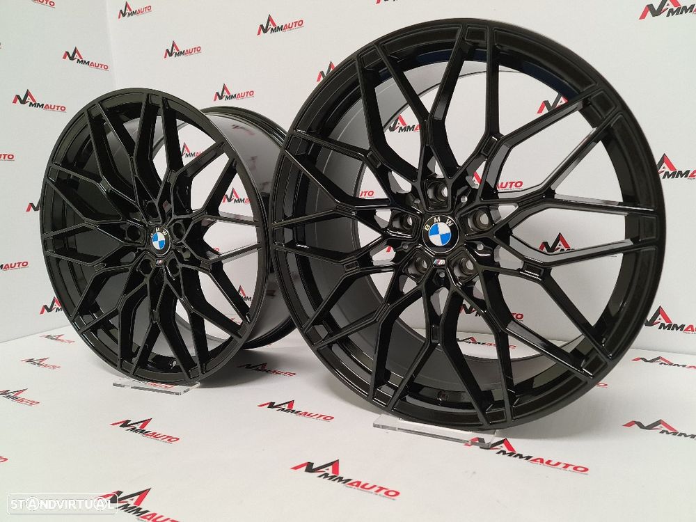 Jantes BMW Novo M3/M4 2021 Preto Brilho 20 - 2