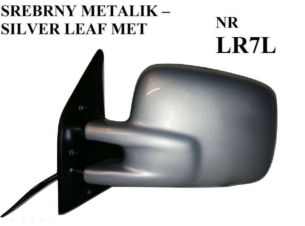 VW TRANSPORTER T4 T5 T6 LIFT CADDY AMAROC TOURAN TIGUAN SHARAN LEWE, PRAWE LUSTERKO PIN DOWOLNY KOLOR - 4