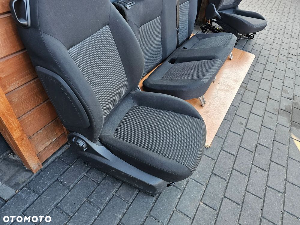 FOTELE PRZEDNIE KANAPA OPARCIE TYŁ MATERIAŁOWE OPEL CORSA D 3 DRZWI EUROPA - 15