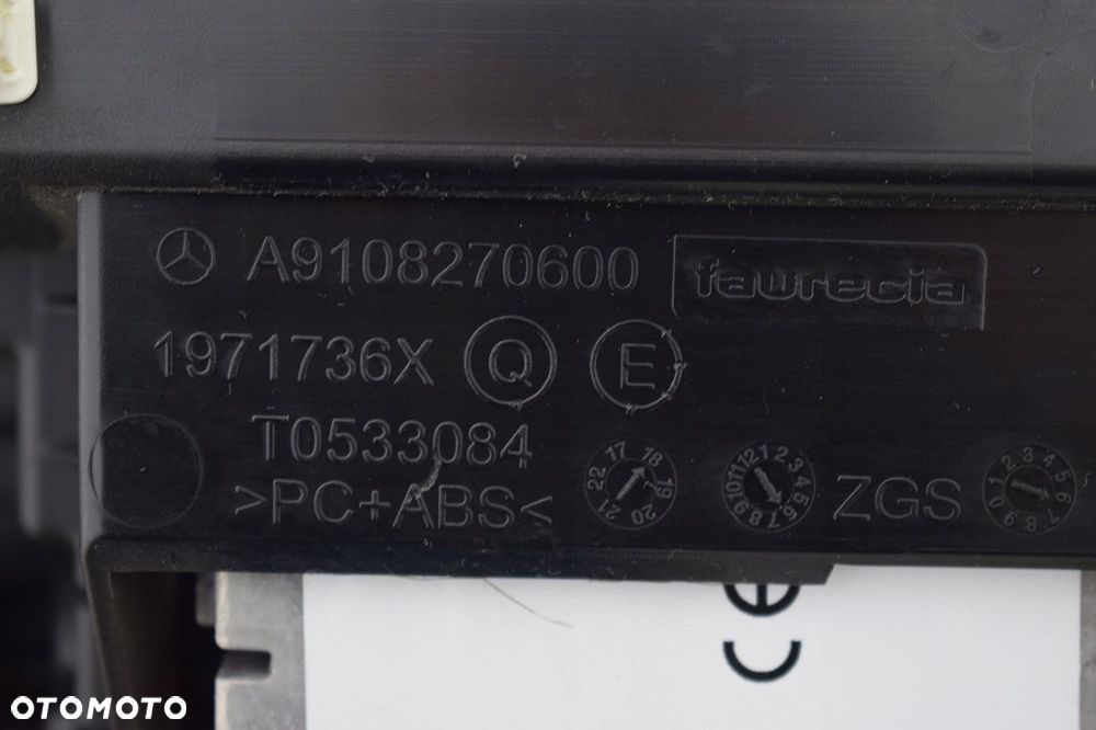radio wyswietlacz * panel radia mercedes sprinter 907 910 a9108270600 - 4