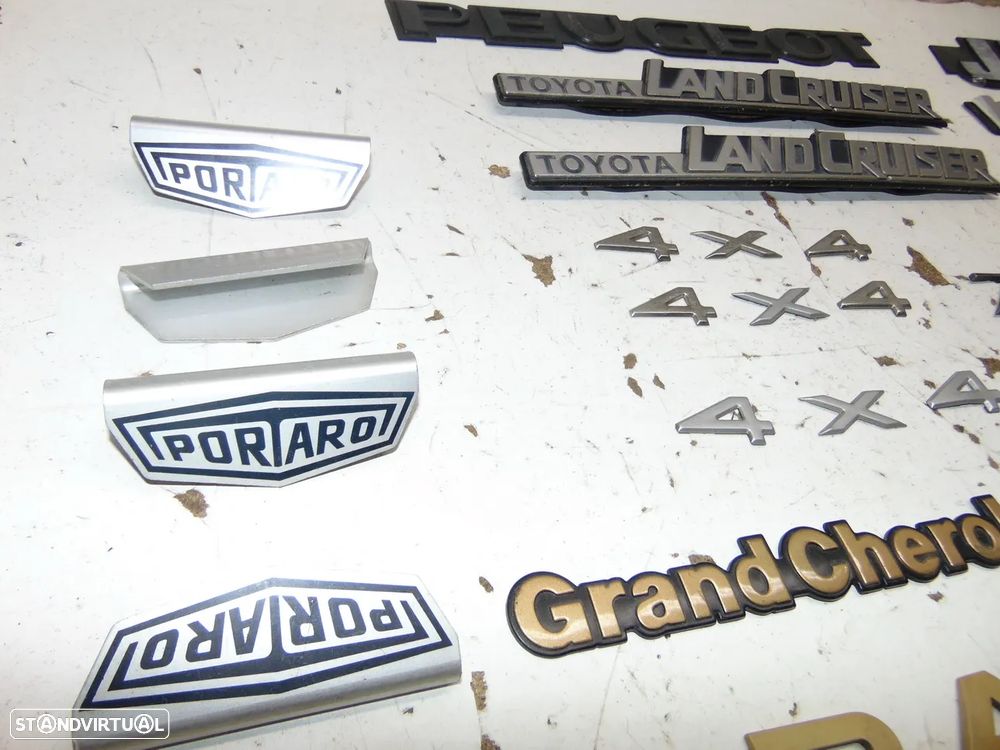 Legendas vários jipes - 2