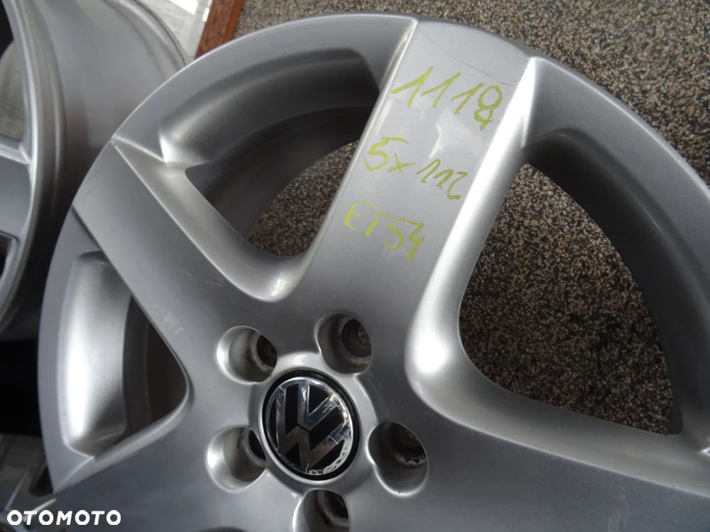 5x112x57 7Jx17 ET55 Oryginalne felgi VOLKSWAGEN - 10