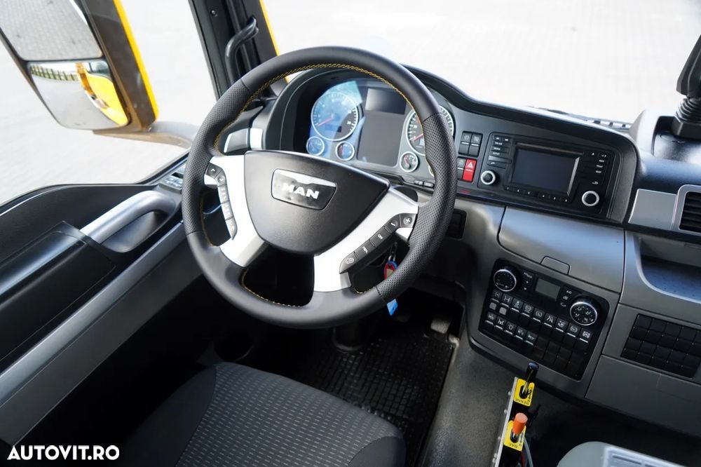 MAN TGS 33.440 / 6X4 / BASCULĂ 3 LATE / 2x REMORCĂ HIDRODOXICĂ / MEILLER KIPPER / MANUALĂ - 29