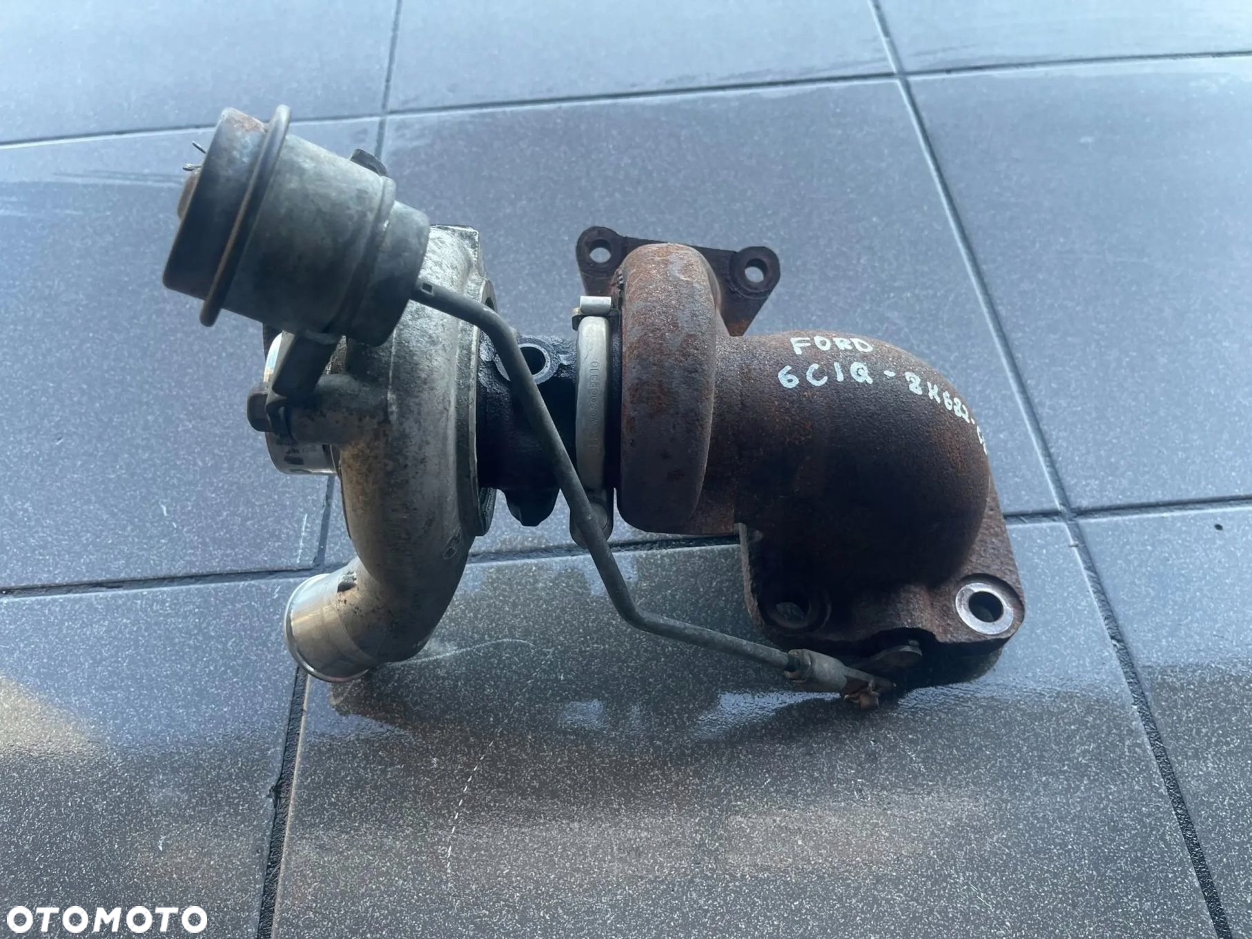 TURBOSPRĘŻARKA 2.2 TDCI FORD FIAT PEUGEOT 6C1Q-8K682-CD - 2