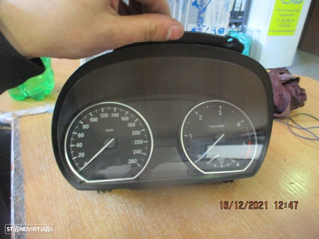 Quadrante 9166823 BMW E81 2007 120D KM/H Digital - 4