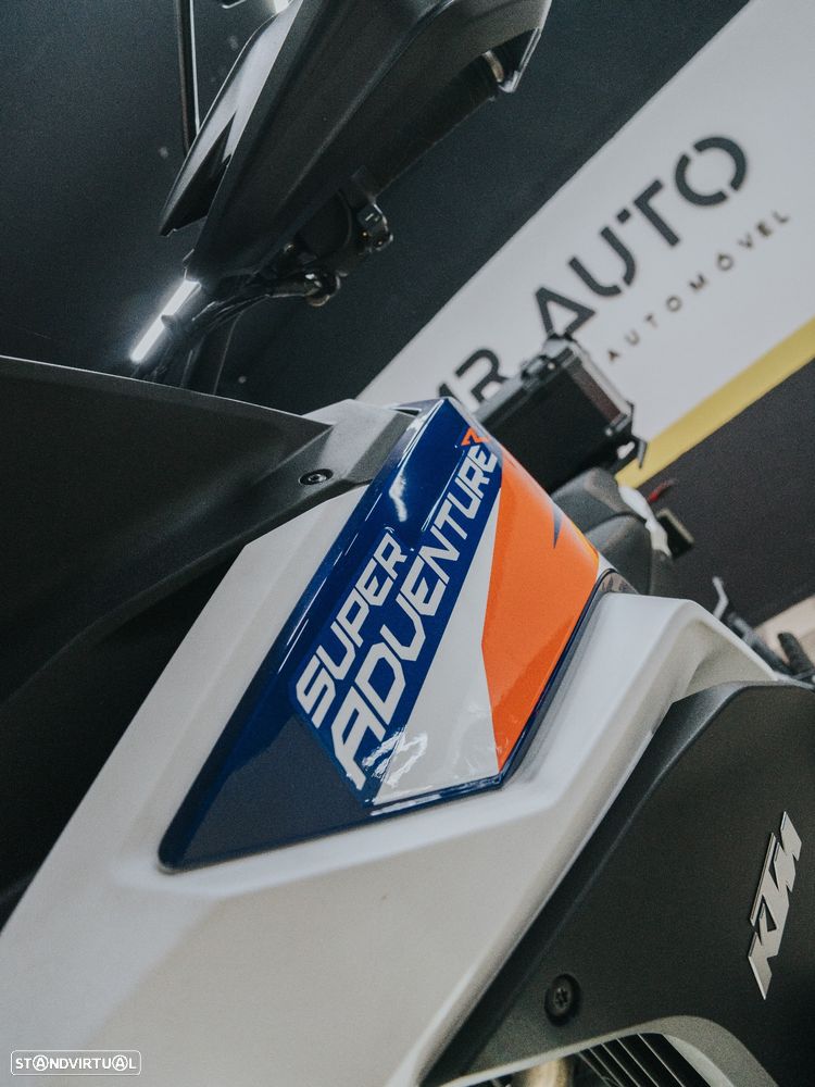 Supporto Navigazione Per KTM 1290 Super Adventure 2021 – Staffa GPS In Acciaio Inox CNC Per Manubrio, Per Telefono E Navigatore (Modelli S/R 2017-2018)