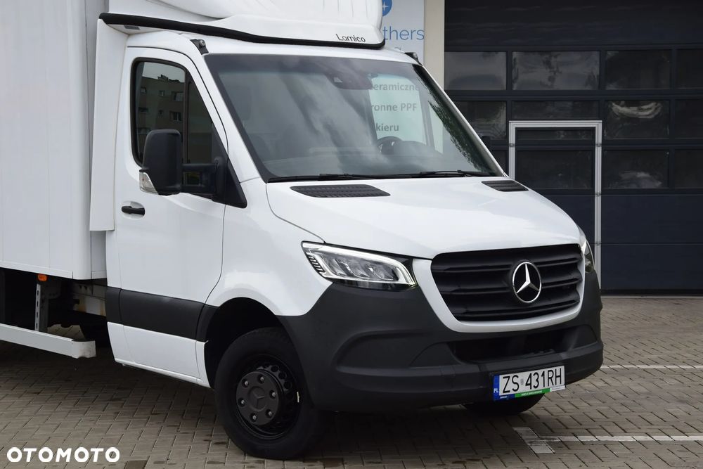 Mercedes-Benz Sprinter 519 CDI  Kontener Na bliźniaku , Automatyczna skrzynia 190 KM, Salon PL   Na gwarancji - 33